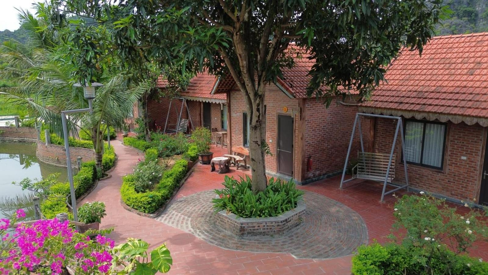 Tam Coc Green Garden Bungalow Ninh Binh Exterior photo