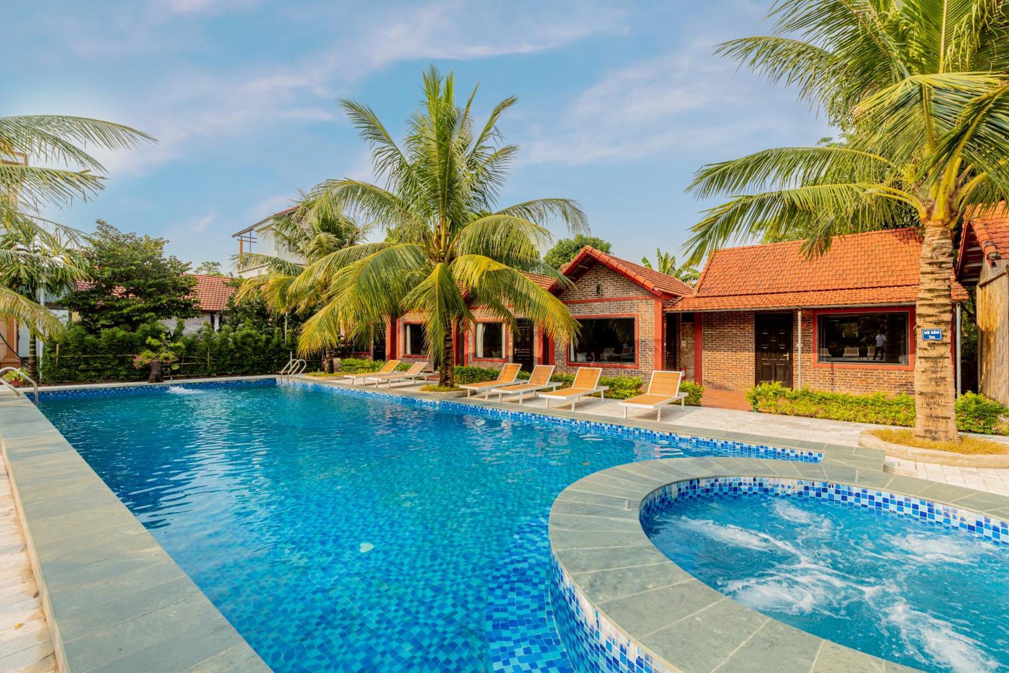 Tam Coc Green Garden Bungalow Ninh Binh Exterior photo