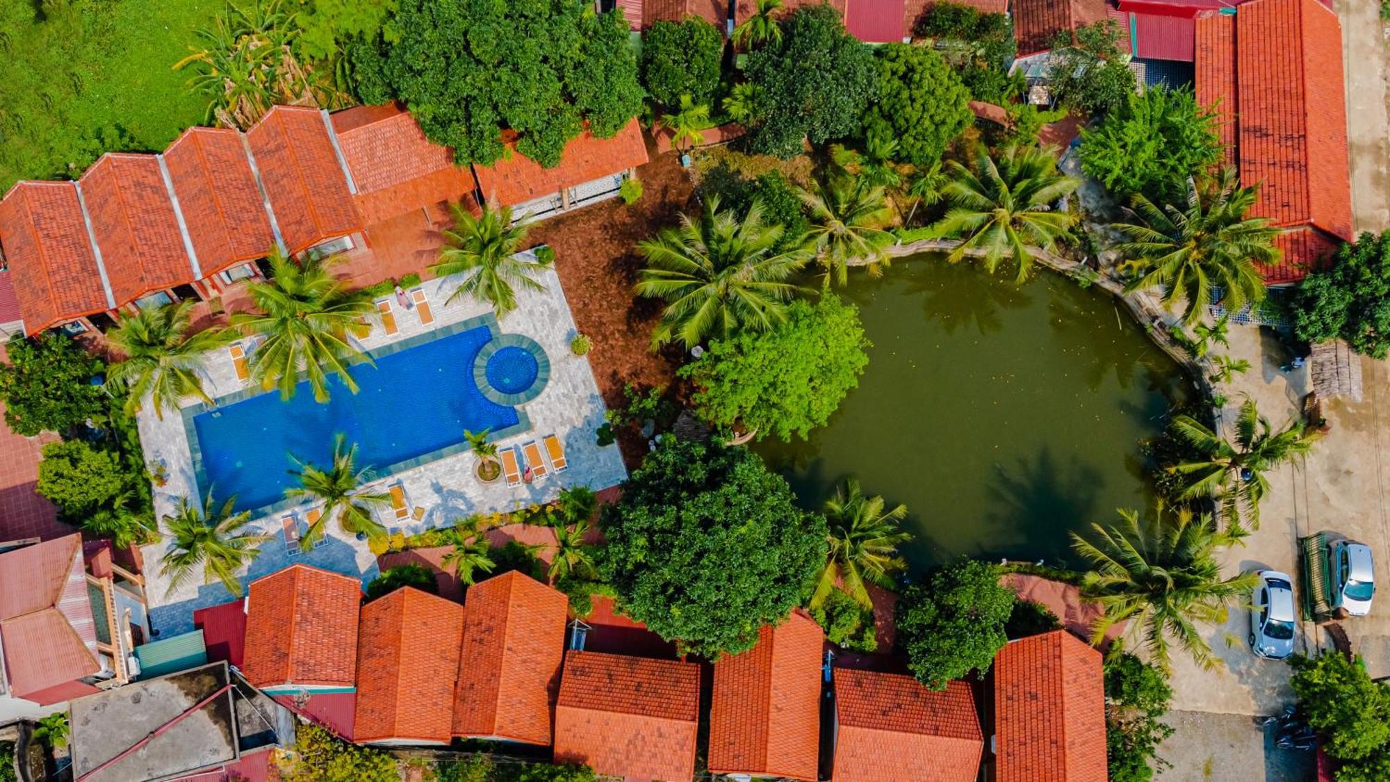 Tam Coc Green Garden Bungalow Ninh Binh Exterior photo