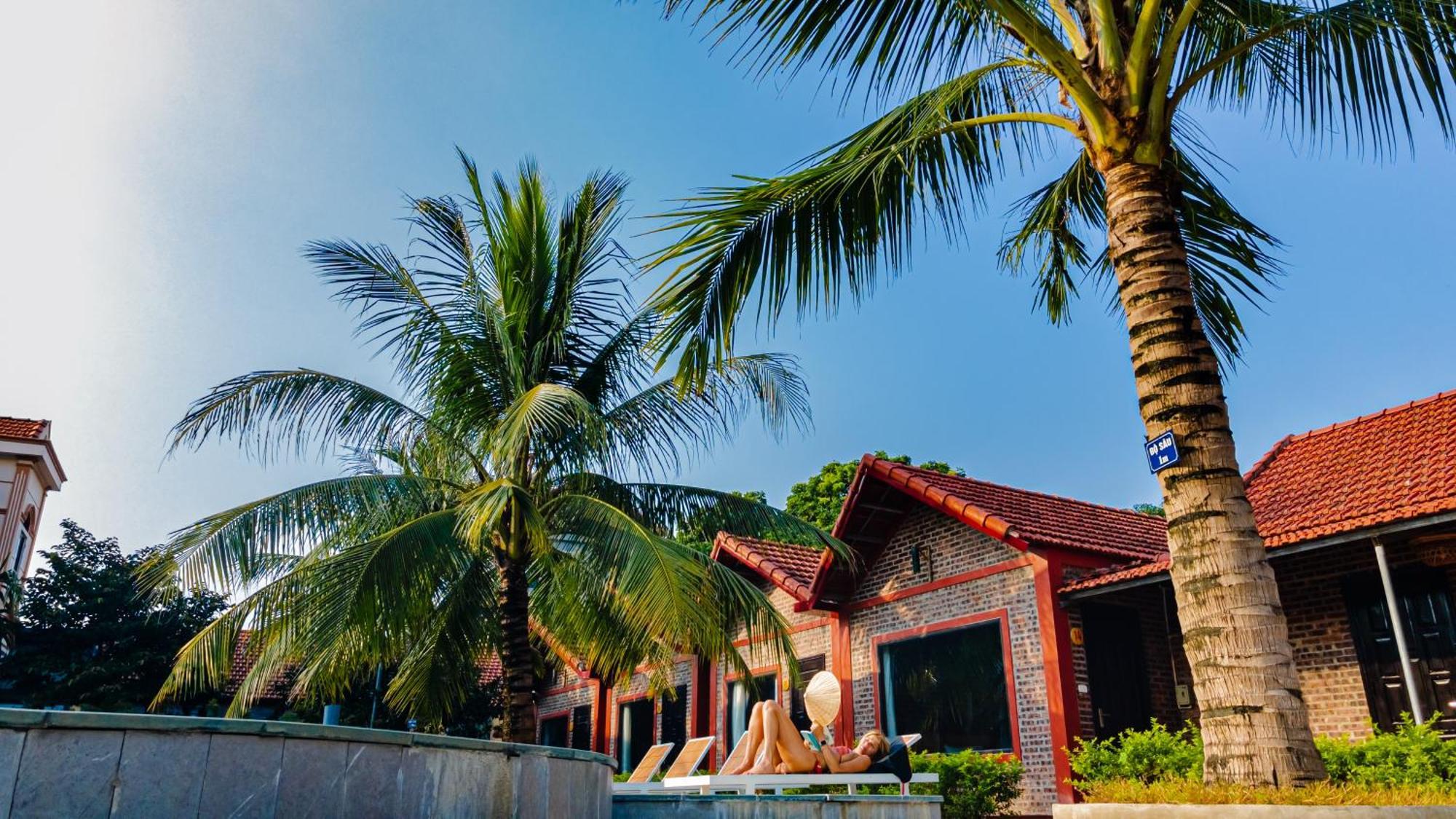 Tam Coc Green Garden Bungalow Ninh Binh Exterior photo